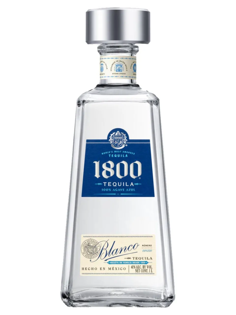 Online 1800 Silver Tequila 40% 1L