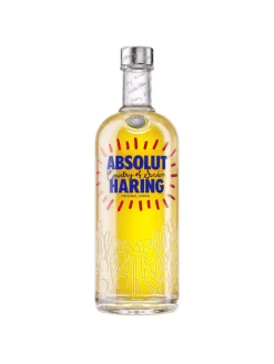 Best absolut Vodka Blue Haring Artist Edition 40% 1L
