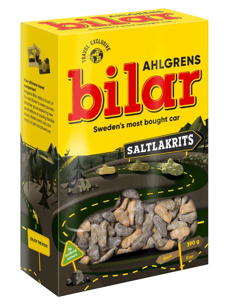 Discount ahlgrens Bilar Saltlakrits Travel Box 390g