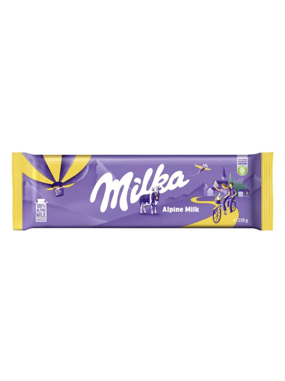 Outlet milka Alpine milk chocolate 250g