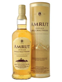 Fashion amrut Indian Single Malt Whisky 46% 0.7L gift pack