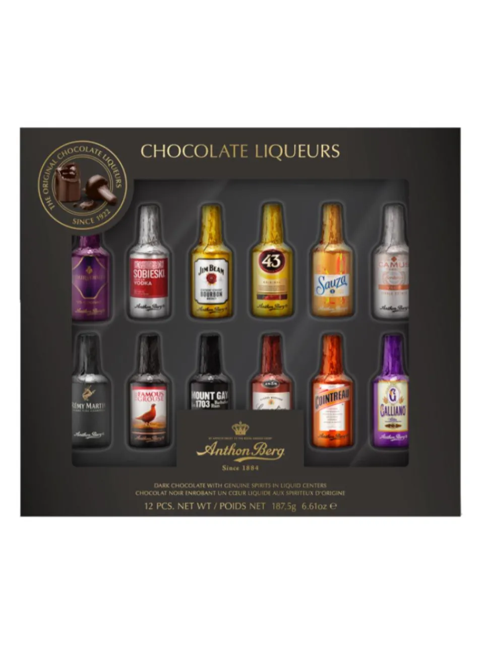 Clearance anthon-berg Anthon Berg Chocolate Liqueurs 12 pcs. 187g