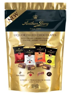 Outlet anthon-berg Anthon Berg LIQ Mini Tablets Mix 350g