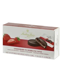 Clearance anthon-berg Anthon Berg Strawberry in sparkling wine 220g