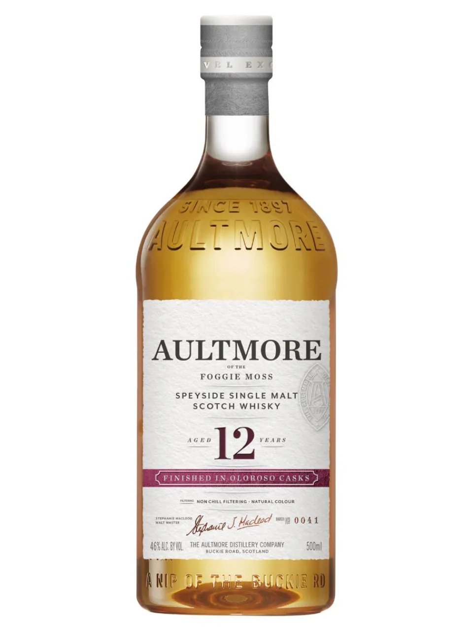 Hot aultmore whisky 12YO 46% 0.5L