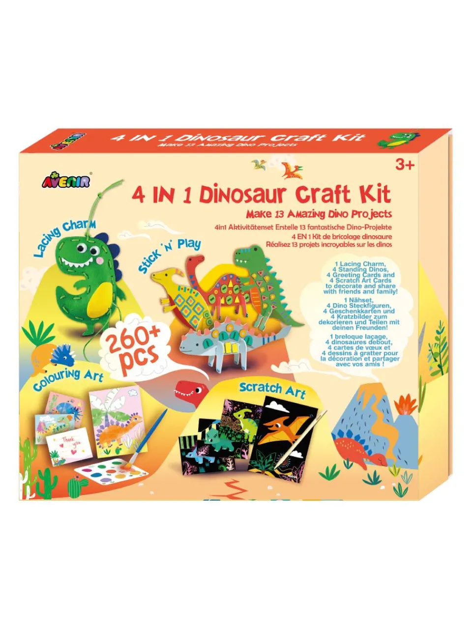 Online avenir , dinosaur craft kit