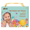Online avenir , nail stickers and tattoos flowers