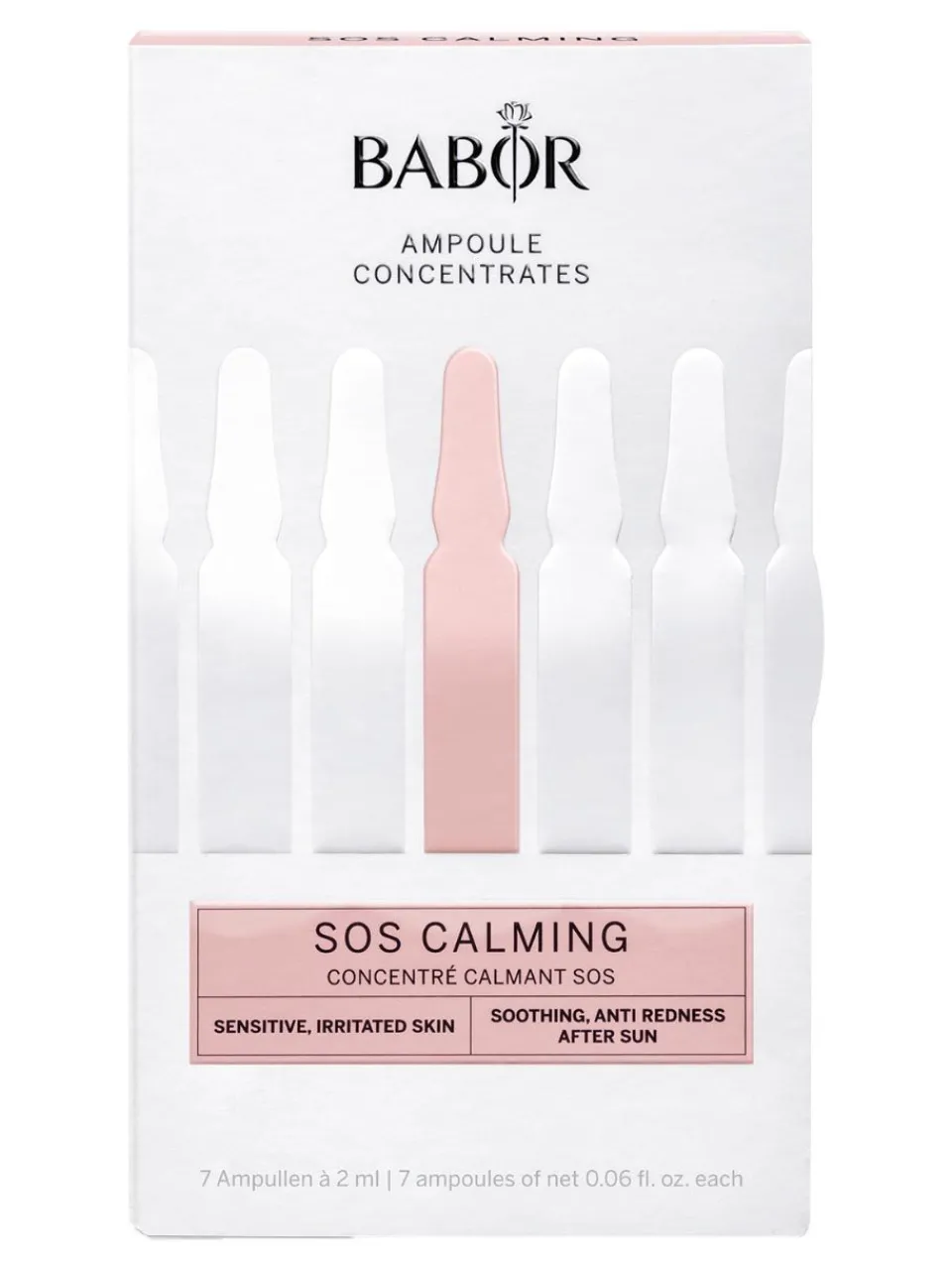 Outlet babor Ampoule Concentrates SOS Calming 14 ml