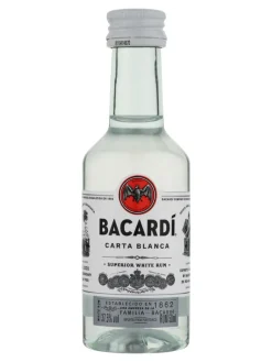 Online bacardi Carta Blanca Rum 37.5% 0.05L PET