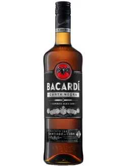 Online bacardi Carta Negra Rum 40% 1L
