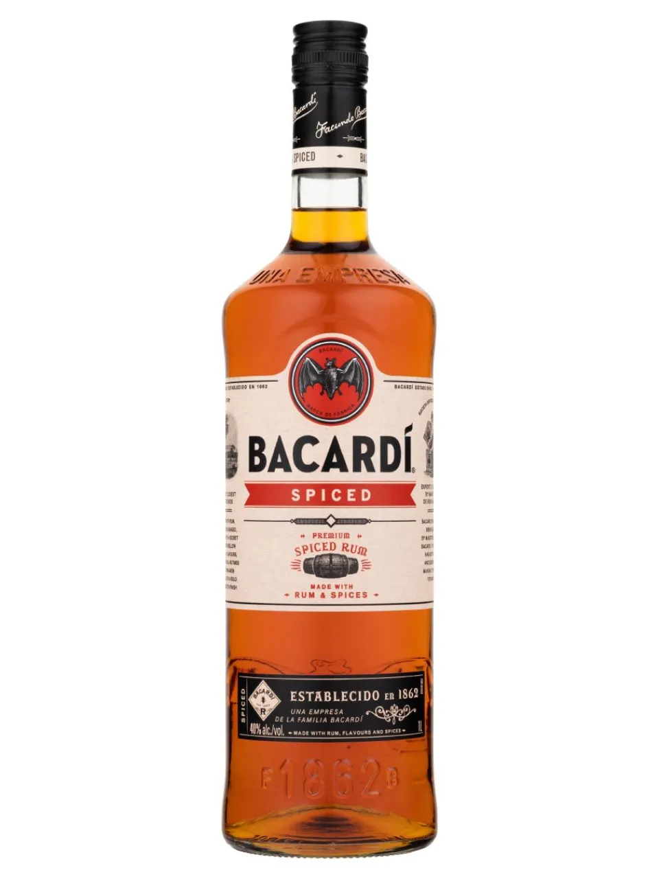 Online bacardi Spiced Rum 35% 1L