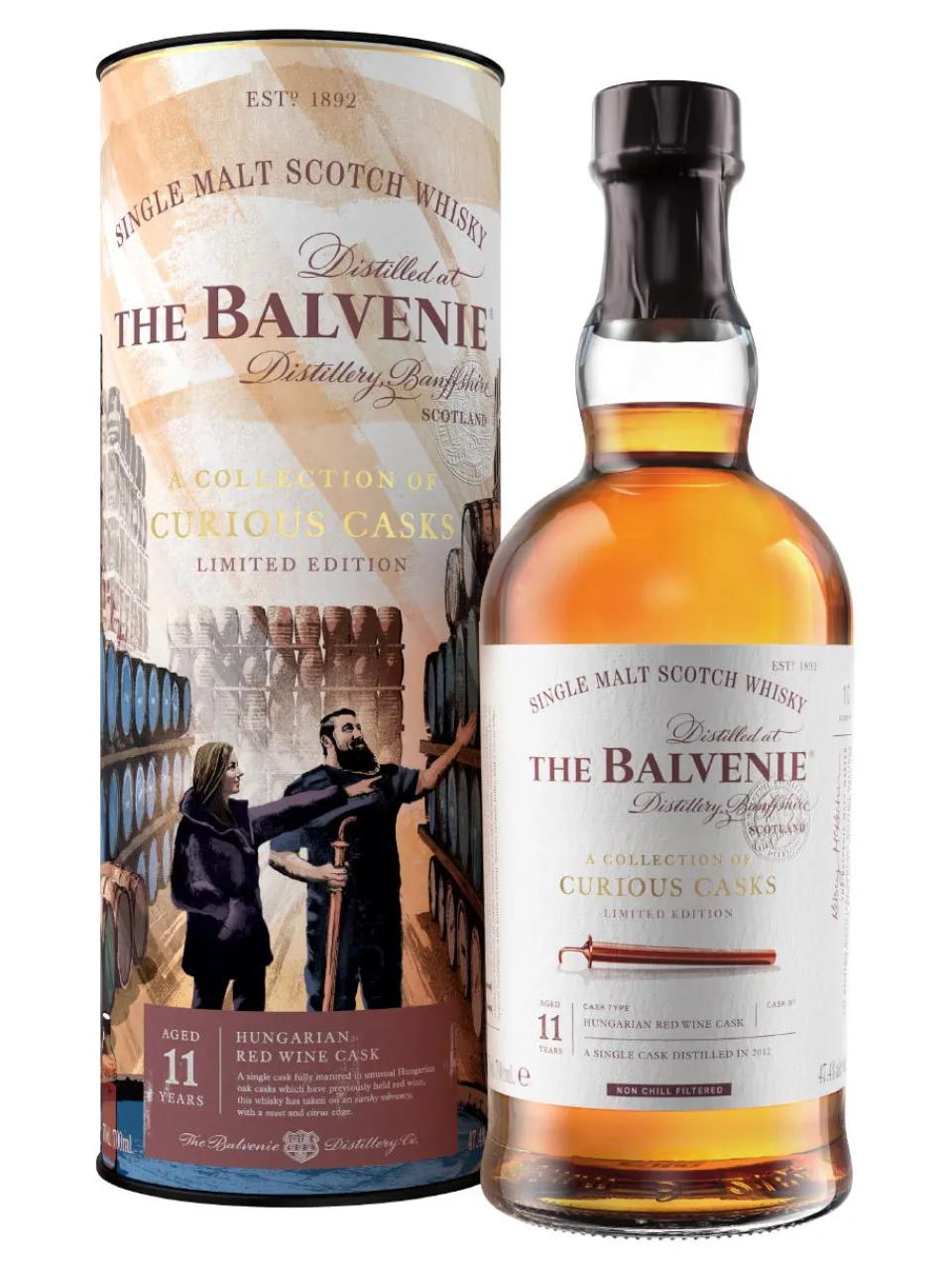 Best balvenie 11y Speyside Single Malt Scotch Whisky Hungarian Cask Edition 47.4% 0.7L