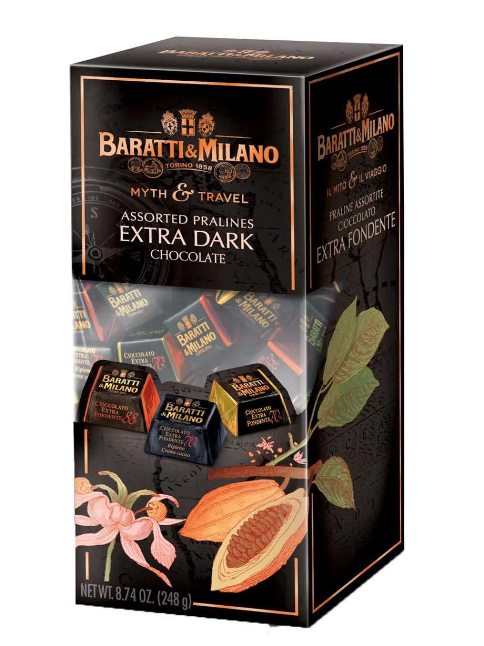 Discount baratti-and-milano Baratti & Milano - Il Mito e il Viaggio - Assorted Dark Chocolate Praline 249g