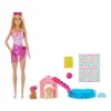 Sale barbie , puppy pool party blonde