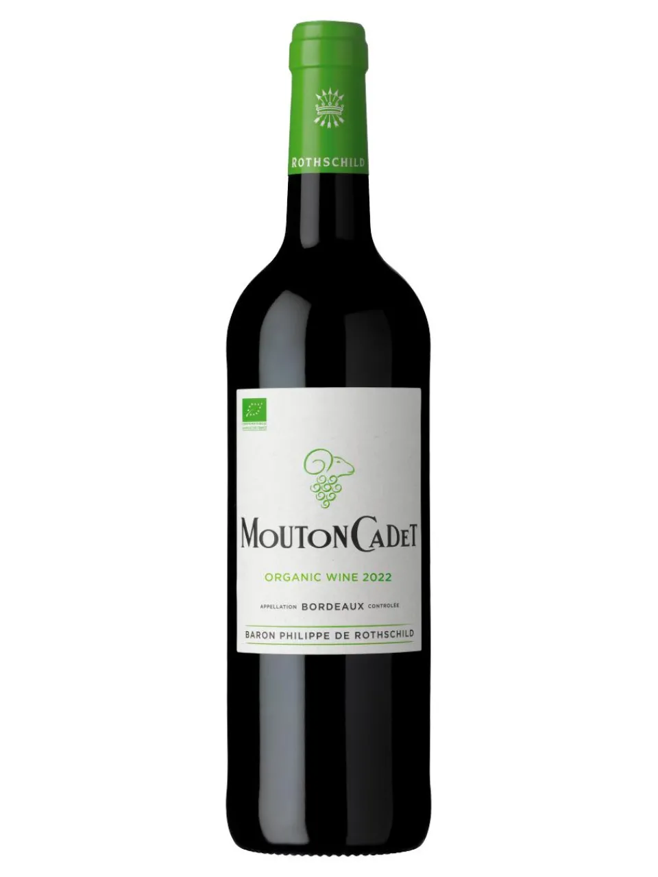 Fashion mouton-cadet Baron Philippe de Rothschild, Mouton Cadet, Bordeaux, AOC, dry, red (organic) 0.75L