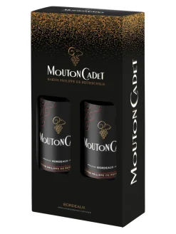 Best mouton-cadet Baron Philippe de Rothschild, Mouton Cadet, Bordeaux, AOC, dry, red, (Twinpack), 2 x 0.75L
