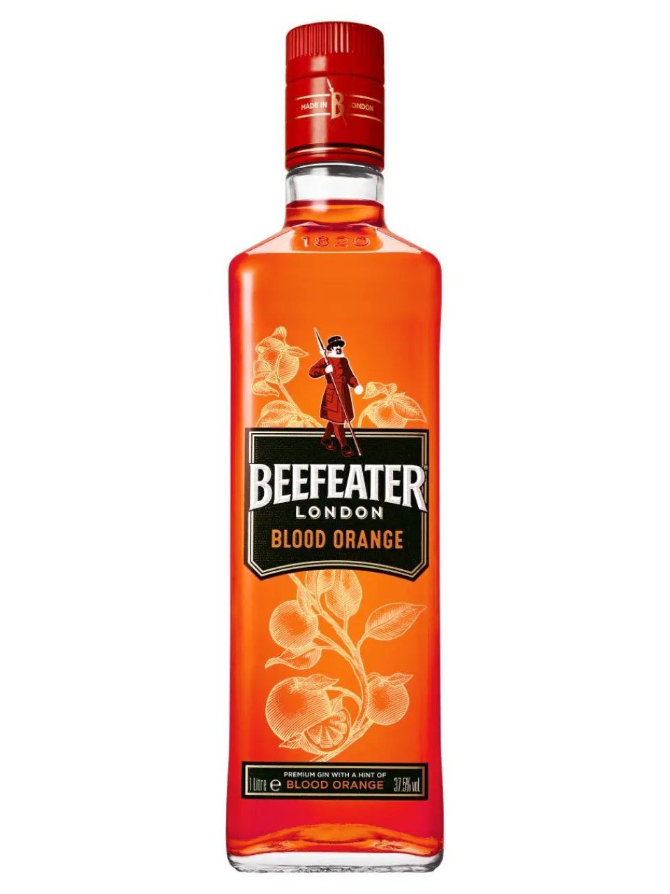 Fashion beefeater Blood Orange London Gin 37.5% 1L
