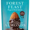 New forest-feast Belgian Dark Chocolate Salted Almonds 120g