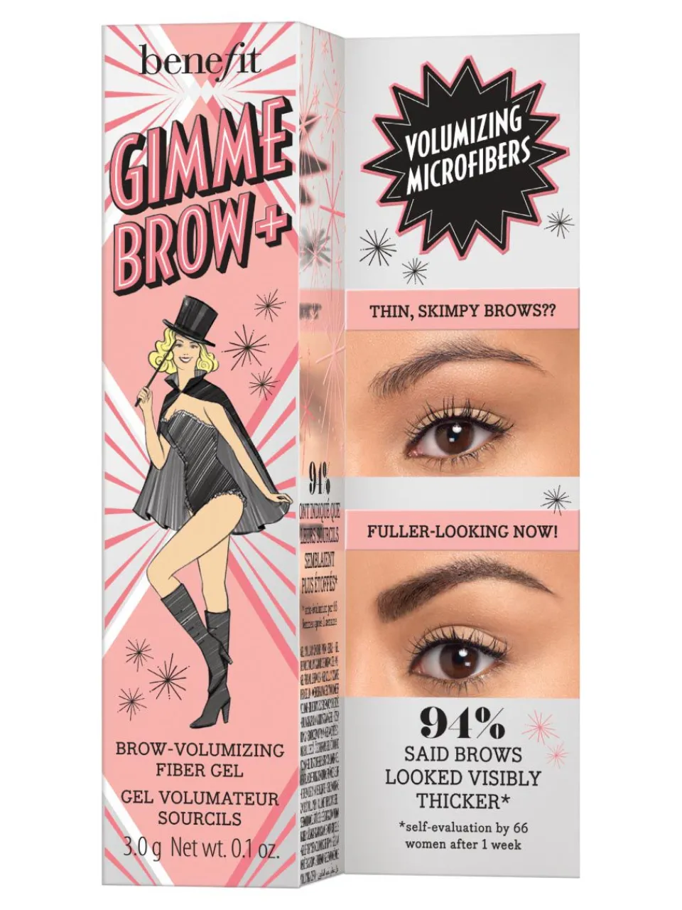 Fashion benefit Gimme brow + Brow Voluminizing Fiber Gel N° 6