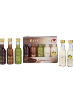 Best bottega I Love Italy Liqueur Mini. Multi Pack (Chocol., Gianduia Chocol., white Chocol., Lemon, Pistachio) 17% 5x0.03L, gift box