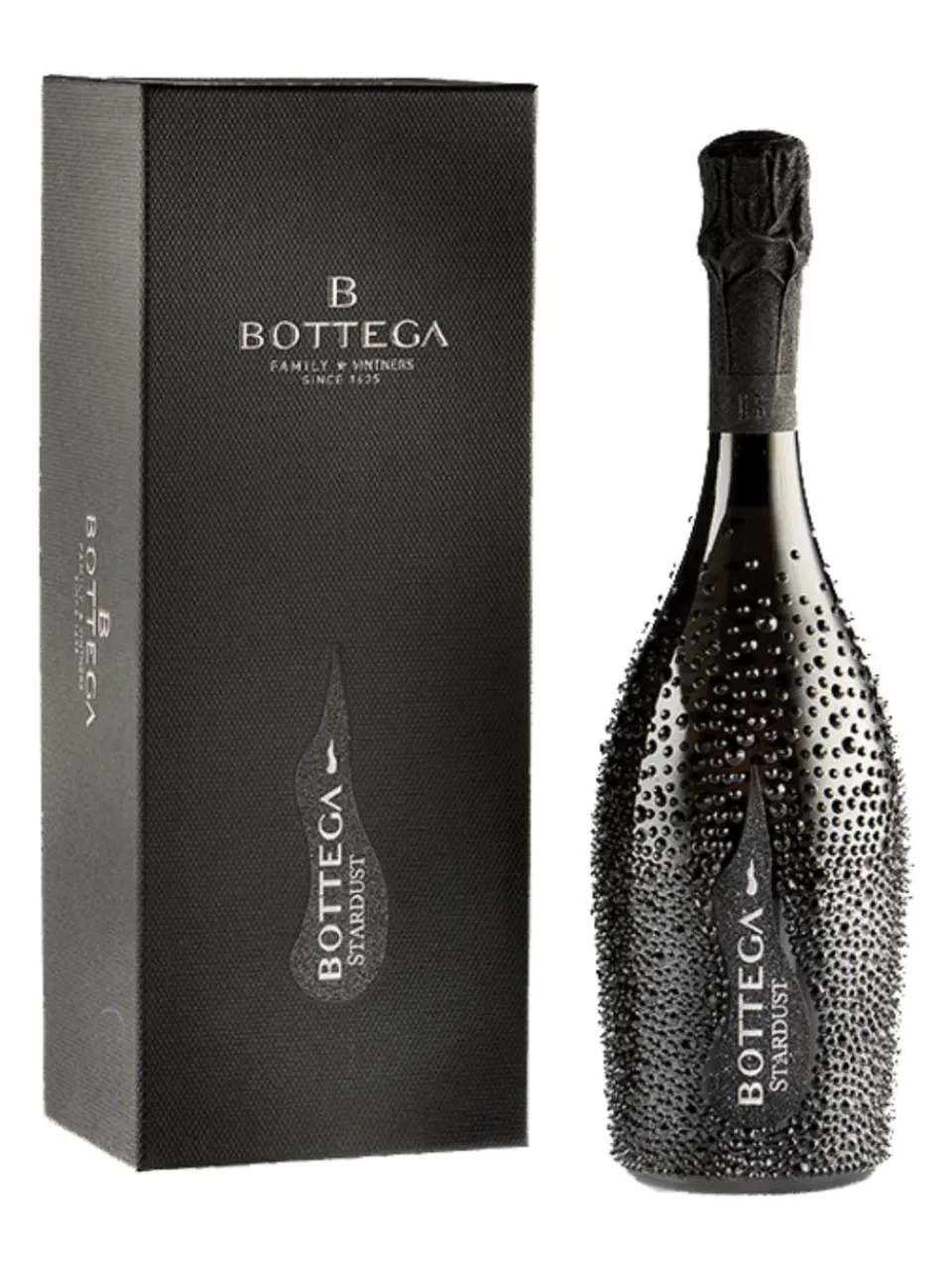 Hot bottega , Stardust Black Prosecco, Venetien, DOC, Extra Brut, white 0.75L