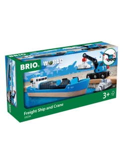 Online brio , freight ship & crane