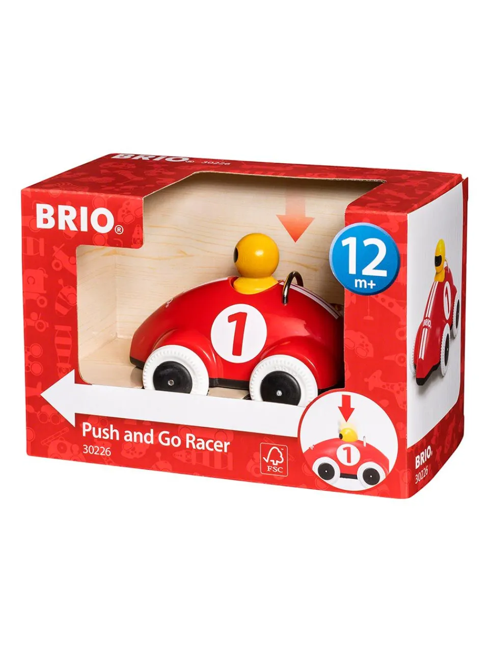 Discount brio , push & go racer