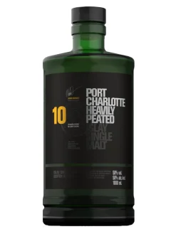 Hot bruichladdich Port Charlotte 10y Islay Single Malt Scotch Whisky  50% 1L gift pack