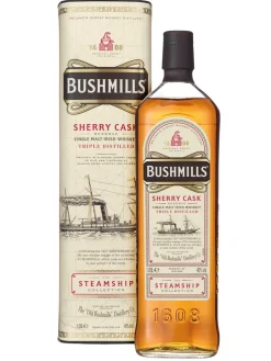 Best bushmills Steamship Collection Sherry Cask Reserve Single Malt Irish Whiskey 40% 1L gift pack