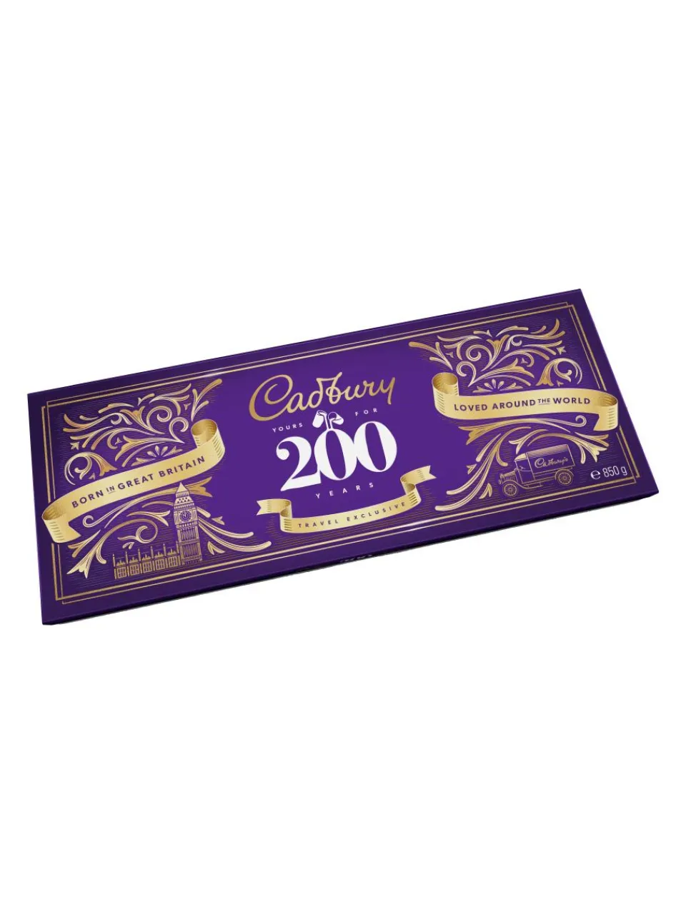 Hot cadbury 200 years anniversary bar 850g