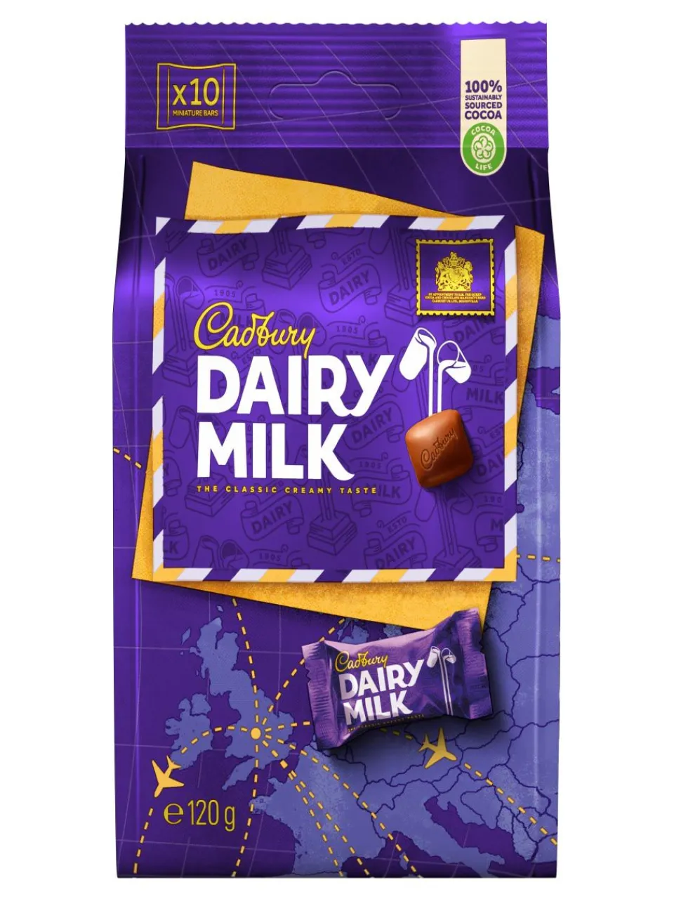 Sale cadbury Dairy Milk 120g Chunks Bag