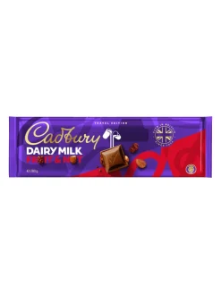 Online cadbury milk chocolate with dried grapes and almonds 280g