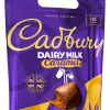 Discount cadbury milk chocolates with soft caramel centre 250g