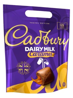 Discount cadbury milk chocolates with soft caramel centre 250g