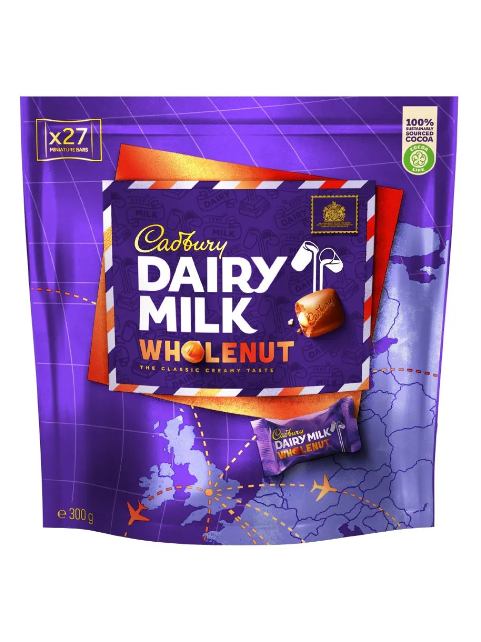 Sale cadbury Wholenut Chunks Pouch 300g