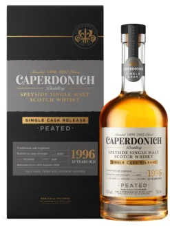 Best caperdonich 23y Peated Single Malt Scotch Whisky 58.8% 0.7L gift pack