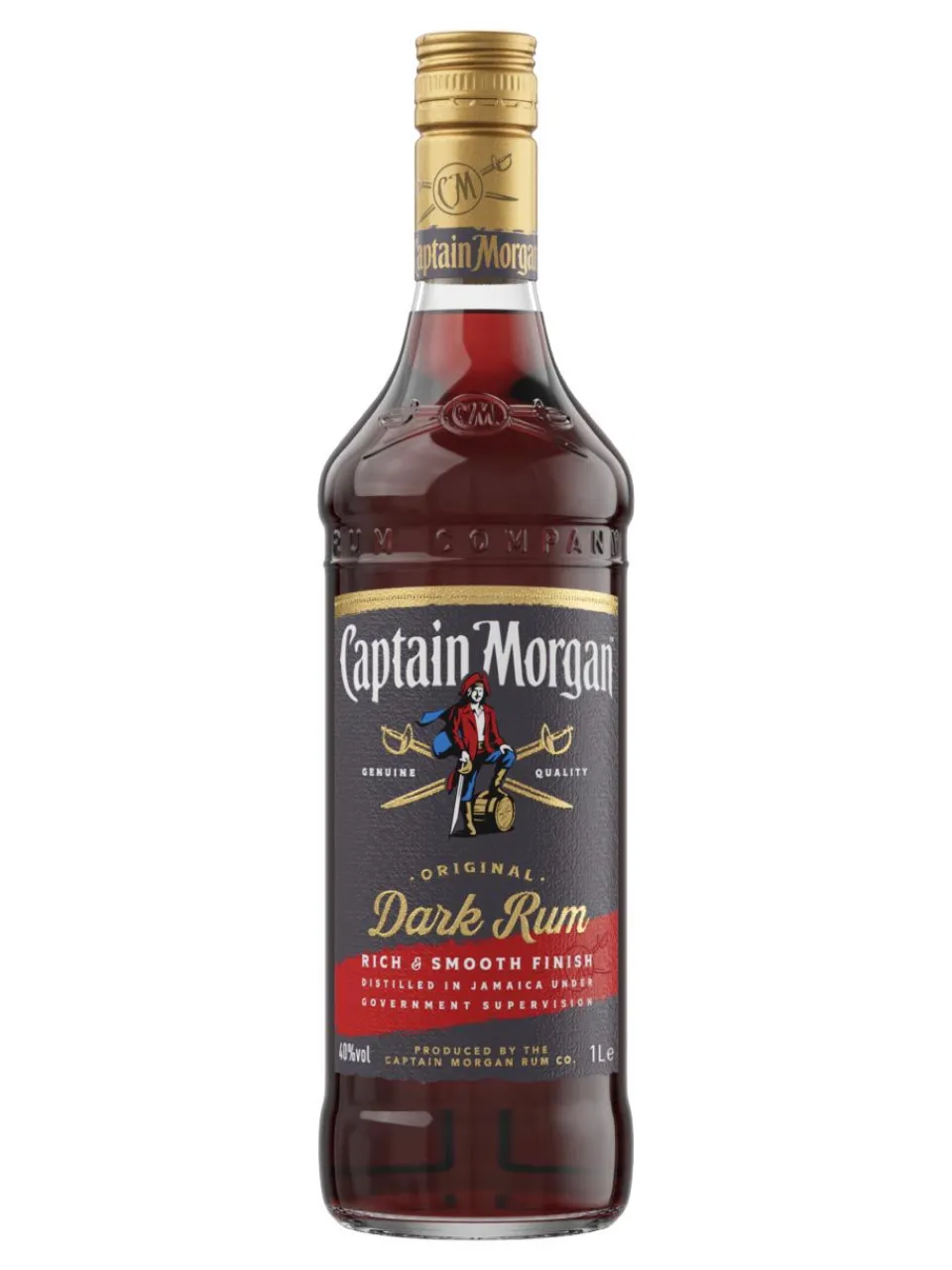 Fashion capt-morgan Captain Morgan Dark Spiced Rum 40% 1L
