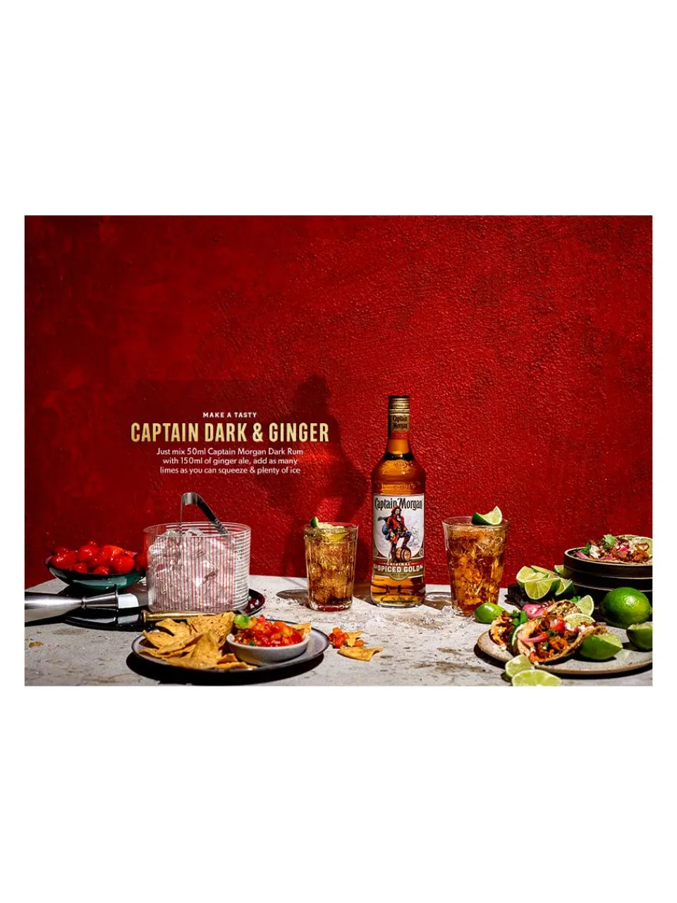 Fashion capt-morgan Captain Morgan Dark Spiced Rum 40% 1L