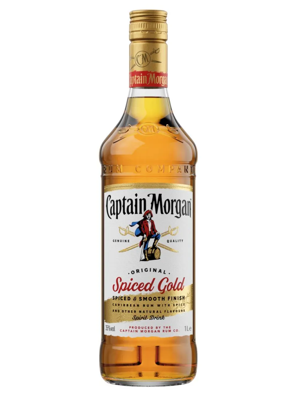 Sale capt-morgan Captain Morgan Spiced Gold Spirit Drink 35% 1L