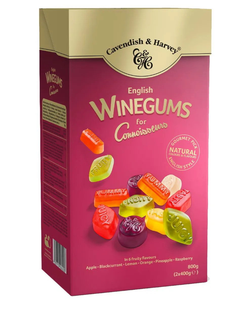 Online cavendish-and-harvey Cavendish & Harvey English Winegums for Connoisseurs 800g