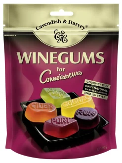 Sale cavendish-and-harvey Cavendish & Harvey Winegums for Connoisseurs 180g