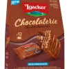 Clearance loacker-it Chocolaterie + Crispy wafers with chocolate cream filling, coated with milk chocolate + crispy