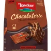 Best loacker-it Chocolaterie + Crispy wafers with dark chocolate cream filling, coated with dark chocolate + crispy