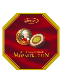 Clearance mirabell Chocolates with light and dark praline fillings and Marzipan