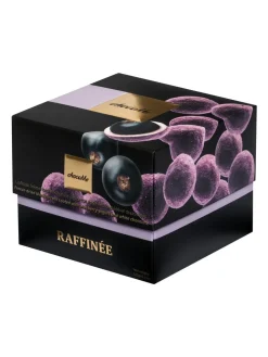 Fashion chocome Raffinée - Freeze-dried blackcurrant coated with blueberry yogurt and white chocolate