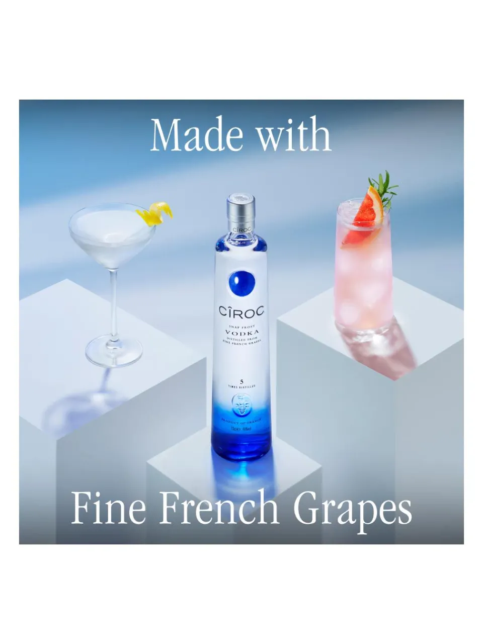 Clearance ciroc Vodka 40% 1L