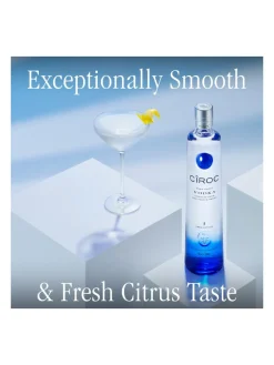 Clearance ciroc Vodka 40% 1L