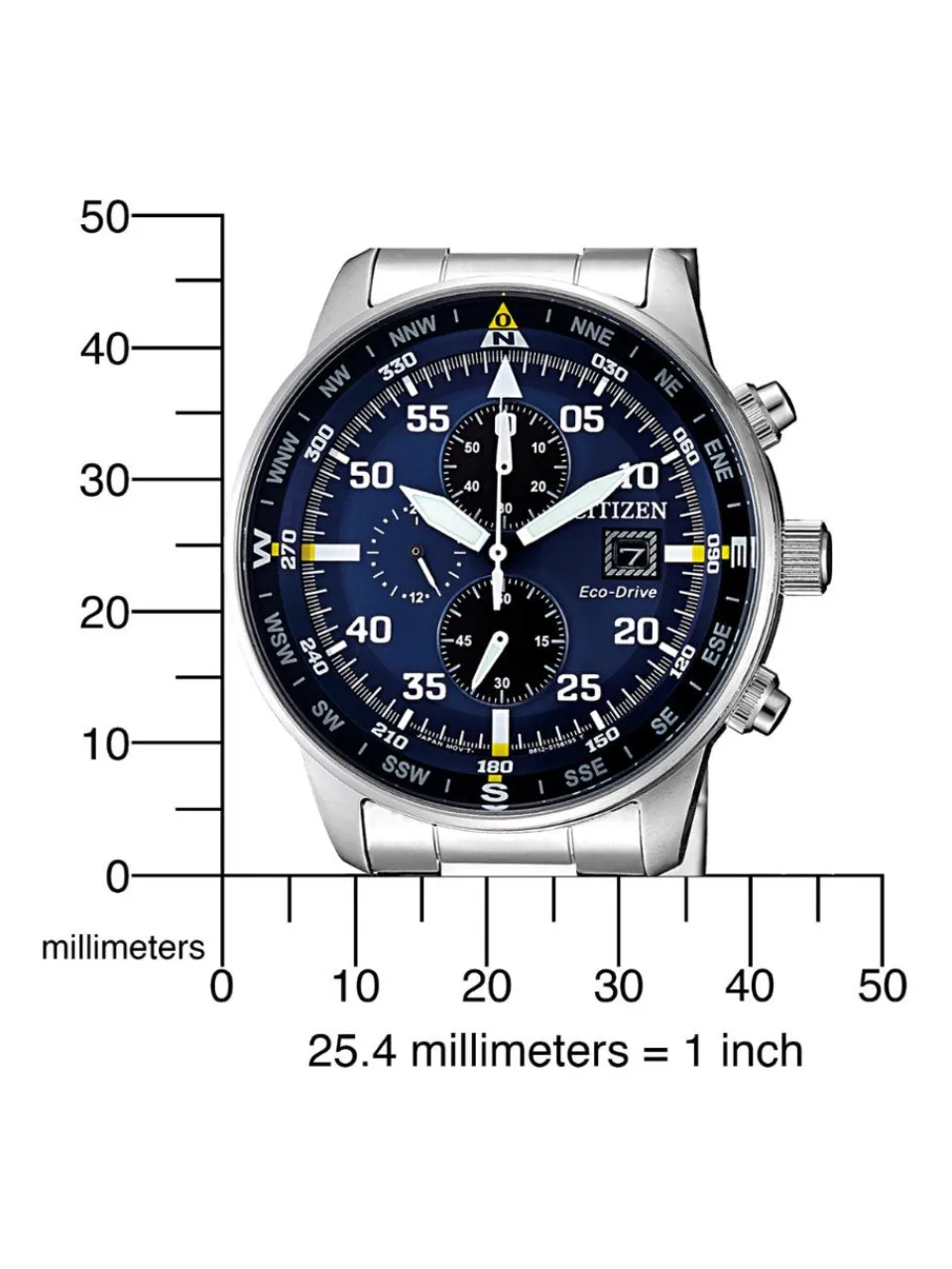 New citizen , men's watch