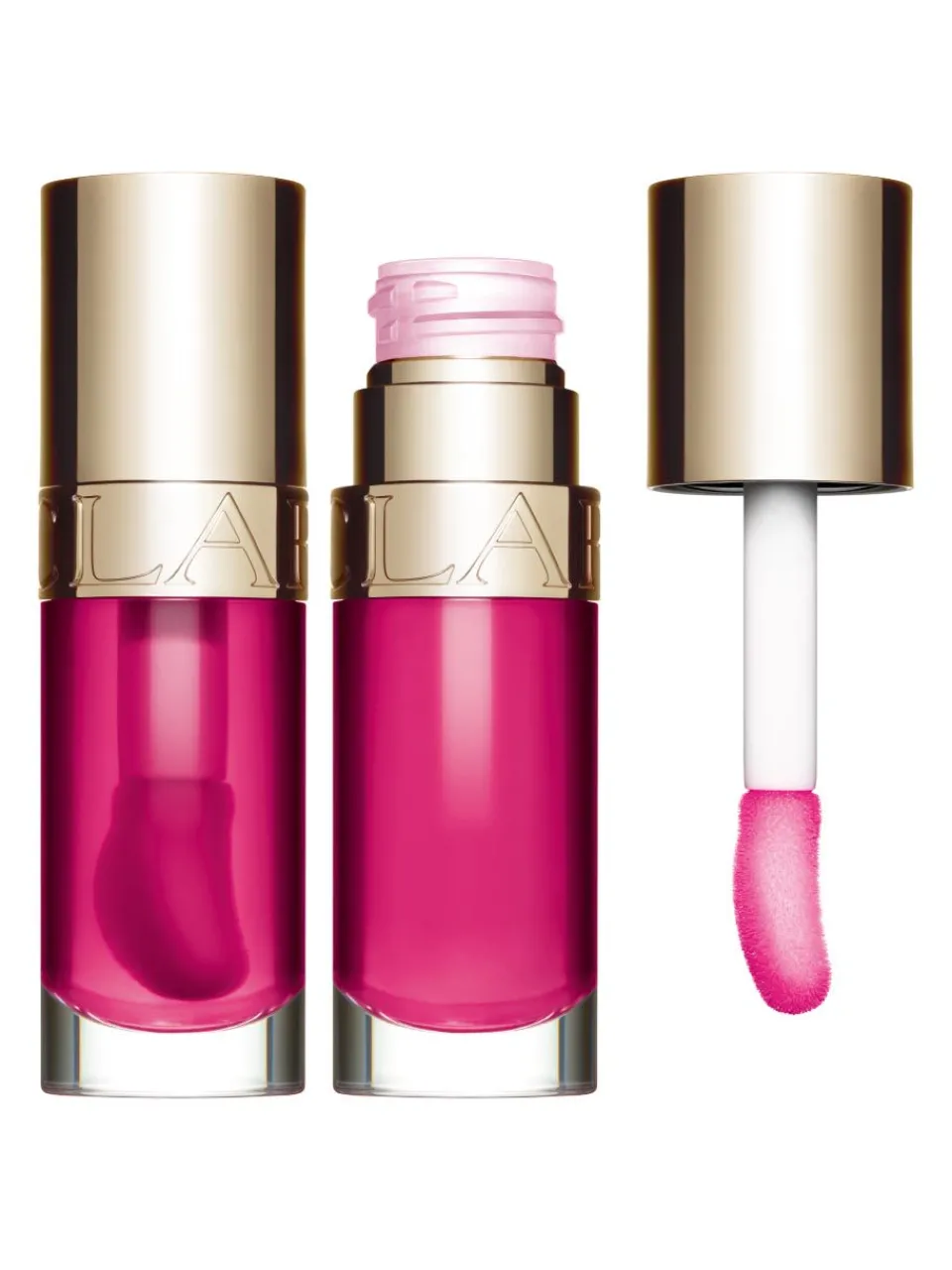 Clearance clarins Lip Comfort Oil Lip Gloss N°02 Raspberry