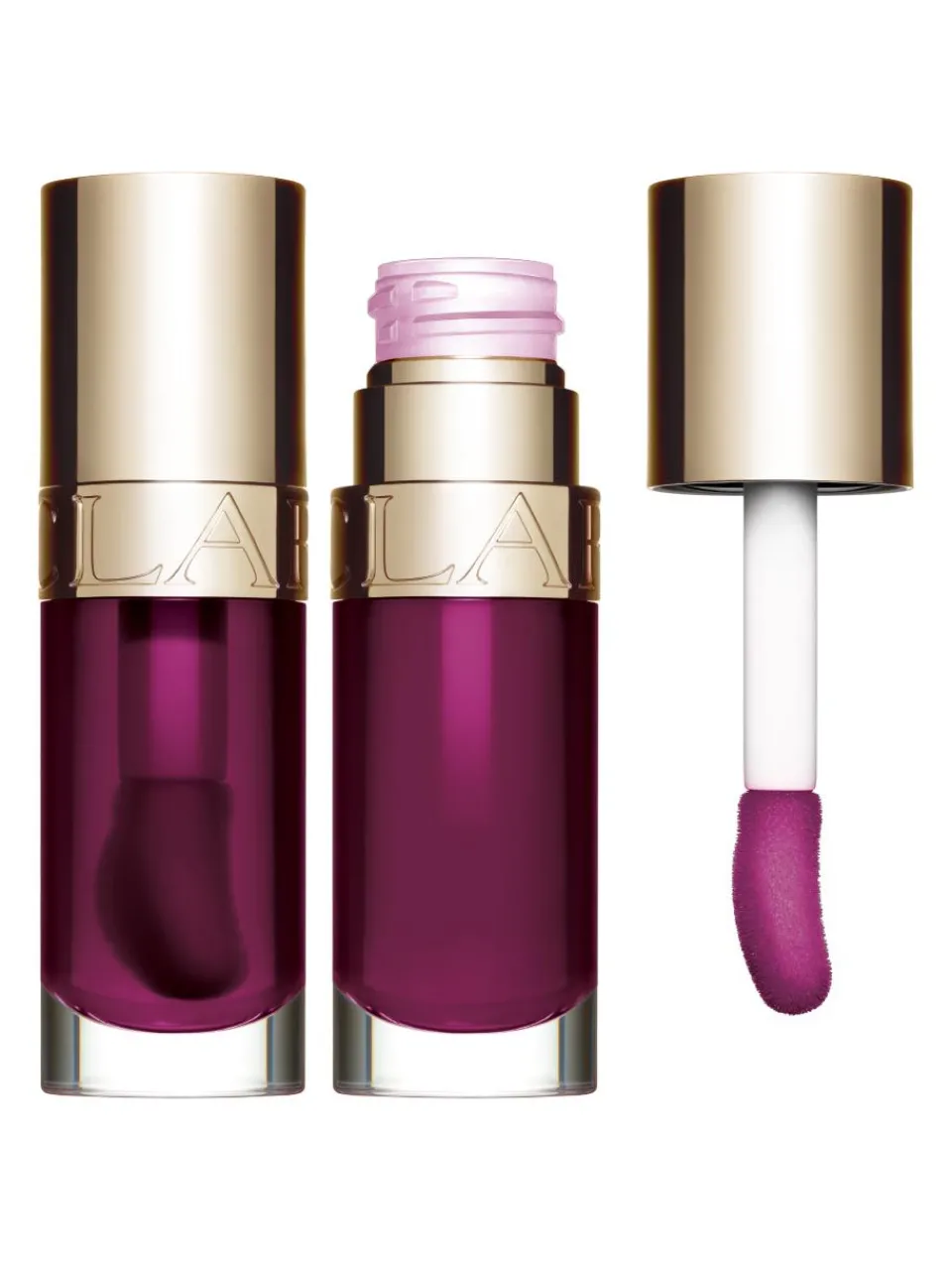Hot clarins Lip Comfort Oil Lip Gloss N°10 Plum